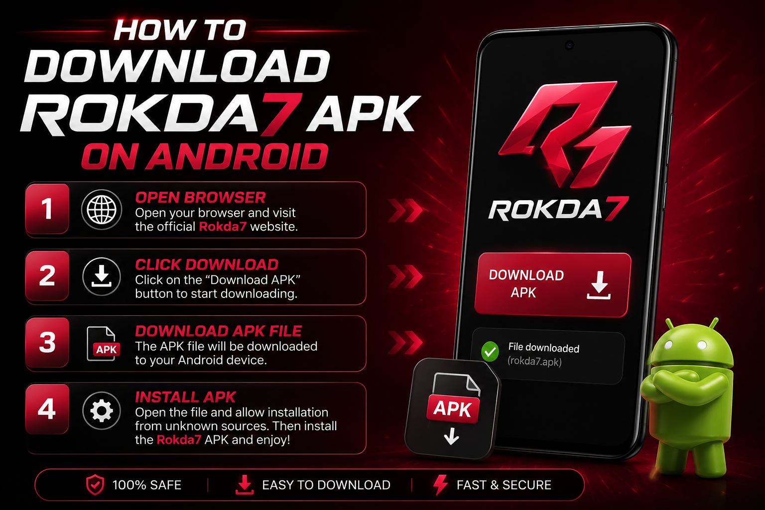 How to download Rokda7 APK on Android guide