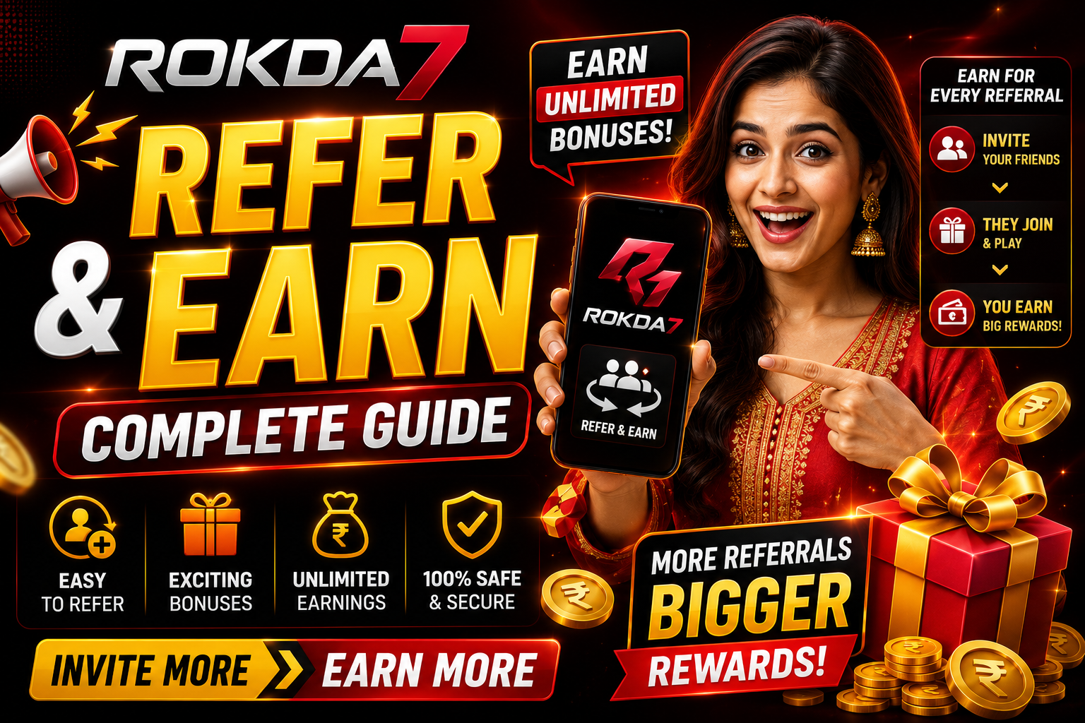 Rokda7 Refer and Earn guide