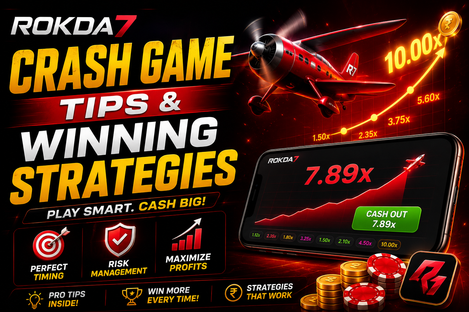 Rokda7 Aviator crash game tips and strategy